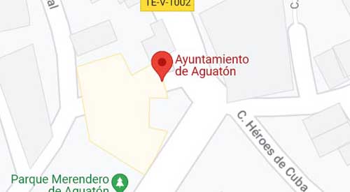 plano ayuntamiento Aguatón